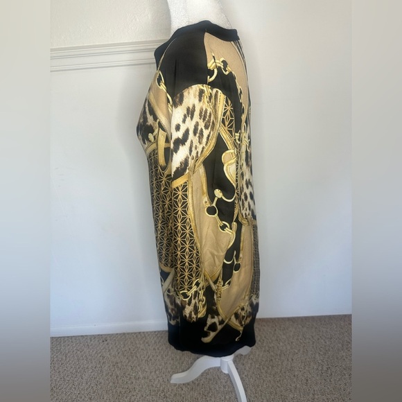 Black Label Brown and Black Print Women's Sweater size 2 - Picture 5 of 9